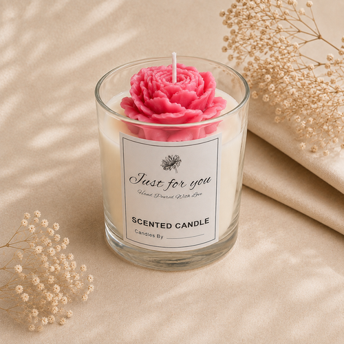 Rose Candle